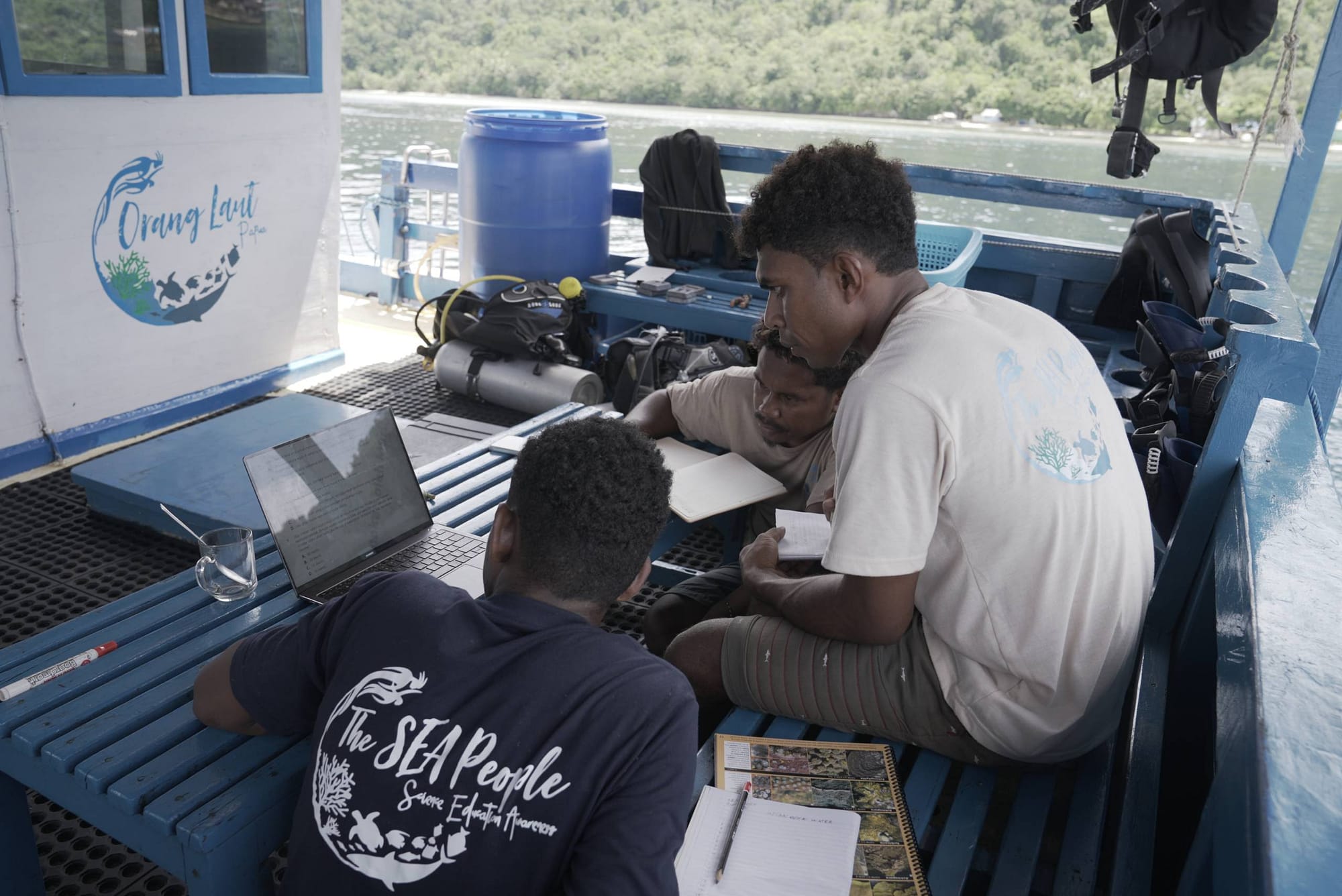 Yaf Keru Reef Restoration Raja Ampat Local Community Scuba Diving Training 